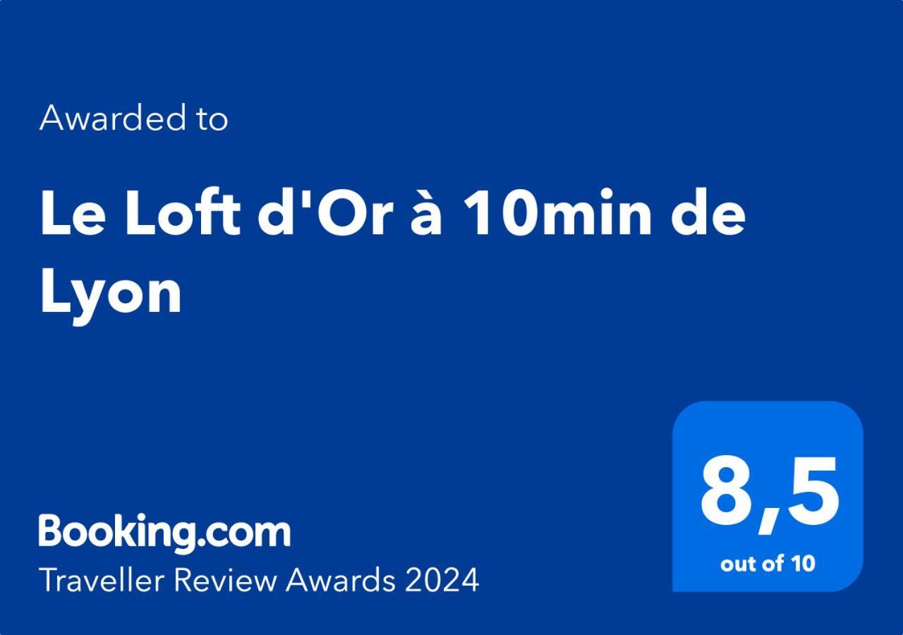 Апартаменты Le Loft D'Or A 10Min De Lyon Шампань-о-Мон-д'Ор Экстерьер фото